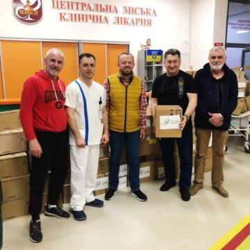 Франківська лікарня отримала допомогу від румунських благодійників
