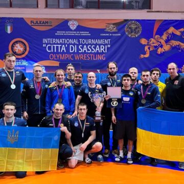 Прикарпатські борці здобули чотири медалі на турнірі в Італії Прикарпатські борці здобули чотири медалі на турнірі в Італії