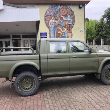 З Городенківської громади передали автомобіль для воїнів-земляків 419 батальйону (ФОТО)