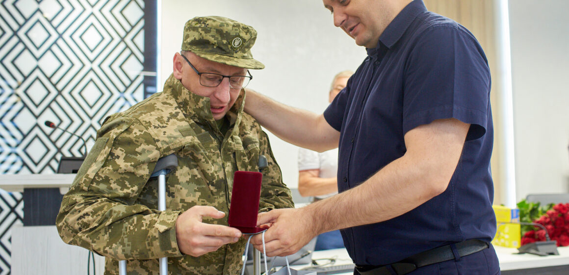 Франківець Ярема Ілку отримав відзнаку “За честь і звитягу”