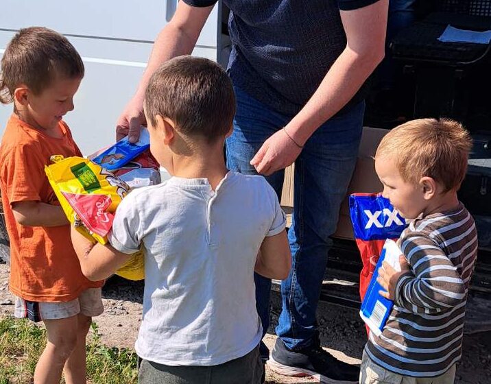 У Рогатинській громаді роздали допомогу дітям із інвалідністю та багатодітним сім’ям