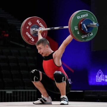 Юний спортсмен з Калуша Юрій Климкович став срібним призером чемпіонату Європи з важкої атлетики