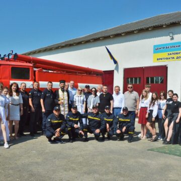 На Коломийщині відкрили підрозділ місцевої пожежної команди (ФОТО)