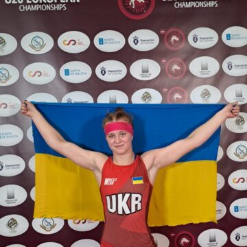 Калушанка Аліна Філіпович стала чемпіонкою Європи з вільної боротьби