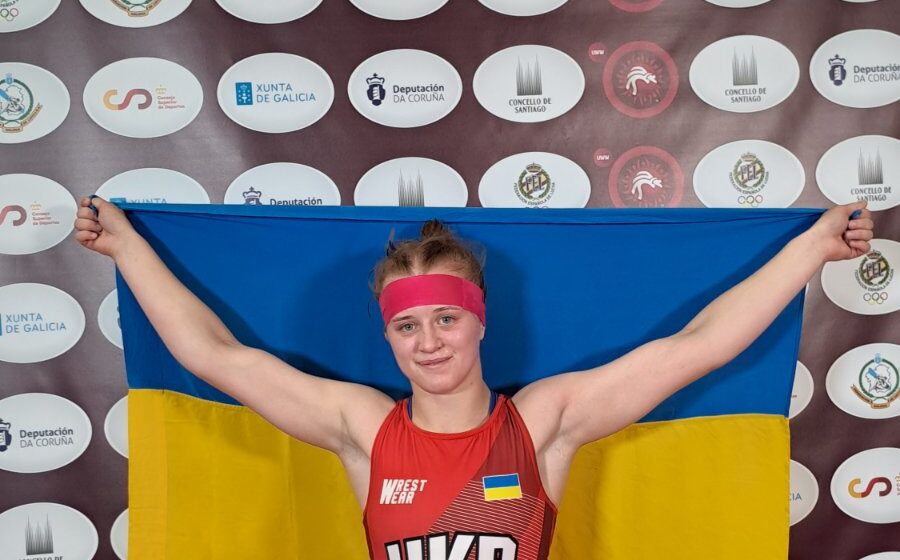 Калушанка Аліна Філіпович стала чемпіонкою Європи з вільної боротьби