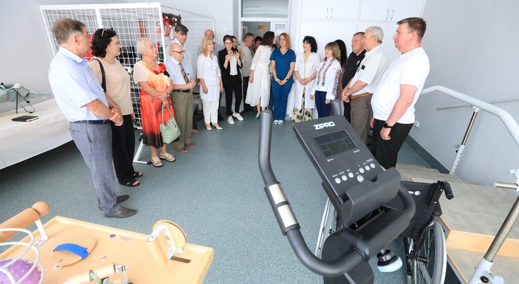 В Обласному клінічному кардіологічному центрі відкрили новий кабінет реабілітації