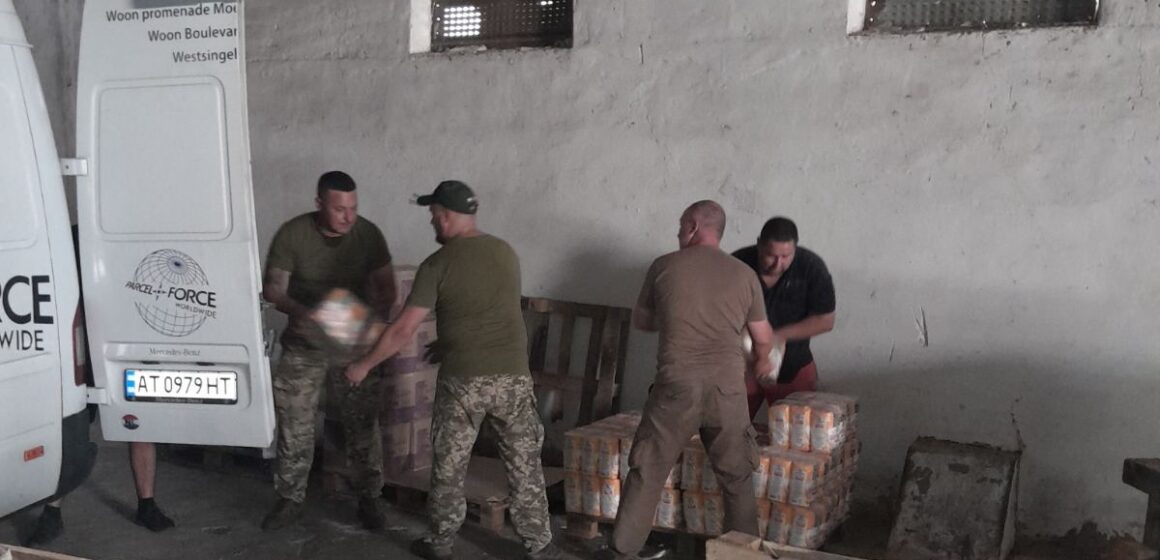 З Надвірної відправили п’ять тонн допомоги для мешканців Білозерської громади на Херсонщині
