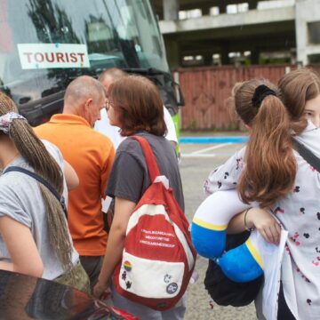 45 дітей військових з Івано-Франківської громади поїхали на двотижневі канікули в Рибнік