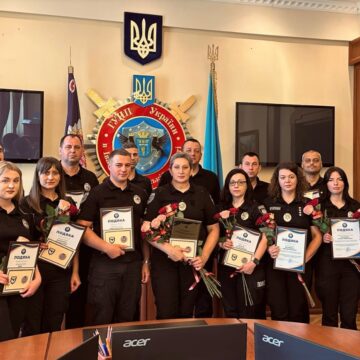 На Прикарпатті відзначили кращих поліцейських ювенальної превенції
