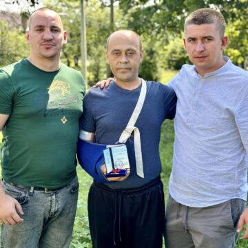 Прикарпатського кулеметника Івана Гребенюка на псевдо Поляк нагороджено «Золотим хрестом»