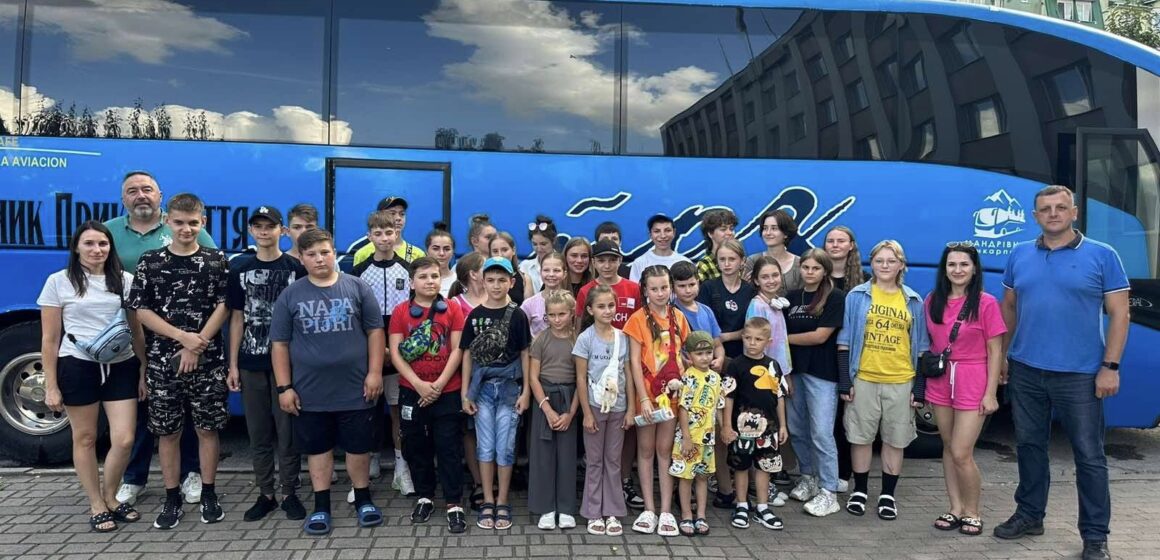 Діти Богородчанської громади поїхали на відпочинок у Польщу