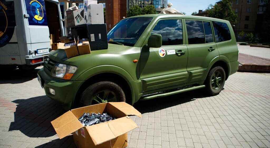 Із Прикарпаття передали допомогу для військових на суму півтора мільйона гривень
