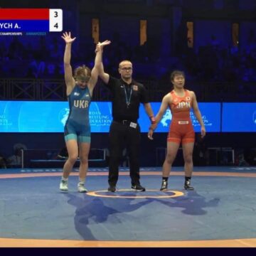 Прикарпатська борчиня Аліна Філіпович стала чемпіонкою світу з вільної боротьби