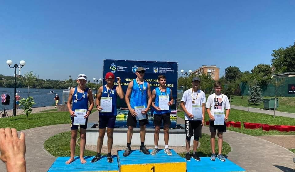 Прикарпатські веслувальники здобули нагороди на чемпіонаті України