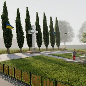 У коломийському парку облаштовують меморіал Повітряним силам ЗСУ