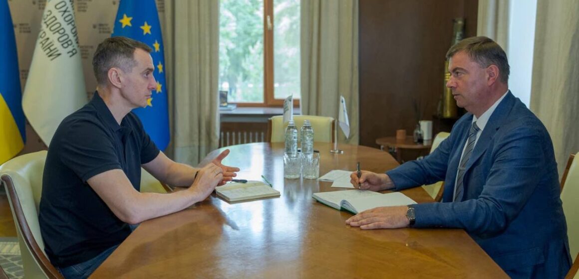 Микола Островський представив міністру охорони здоровʼя України Віктору Ляшку проєкт Концепції розвитку ІФНМУ