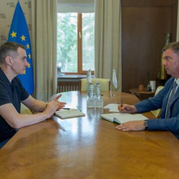 Микола Островський представив міністру охорони здоровʼя України Віктору Ляшку проєкт Концепції розвитку ІФНМУ