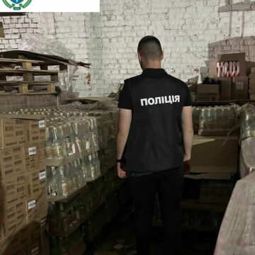 На Прикарпатті вилучили фальсифікованої горілки на 400 тис грн