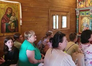 Франківські учні відвідали в Угорщині церкву, де у 1696 році вперше плакала Матір Божа