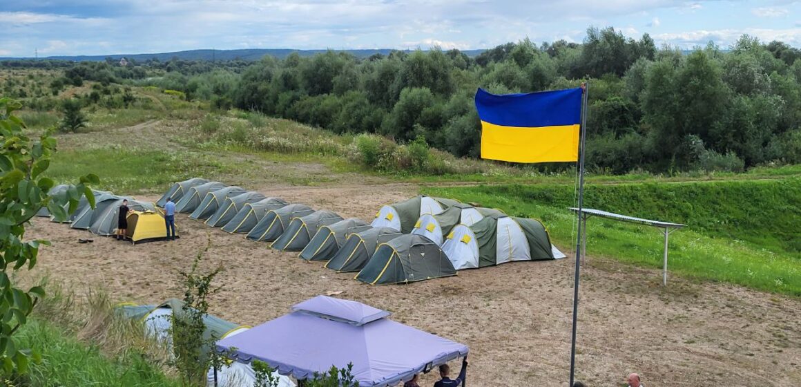 У Бурштинській громаді стартував наметовий табір