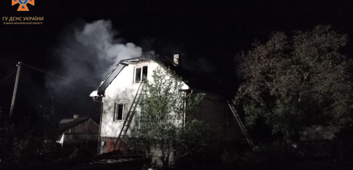 Вогнеборці Прикарпаття ліквідували дві пожежі (ФОТО)