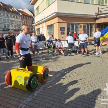 Франківські патрульні взяли участь у богатирському турнірі пам’яті Володимира Бучинського