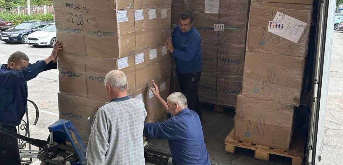 Калуська лікарня отримала допомогу від швейцарських волонтерів