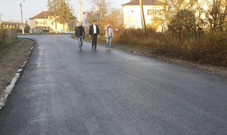 Дорогу Копанки – Довпотів, яка перебувала у незадовільному стані, відремонтували на 90 відсотків