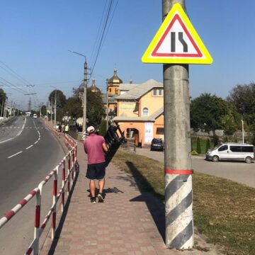 Дорожні служби покращують організацію дорожнього руху на автошляхах державного значення області