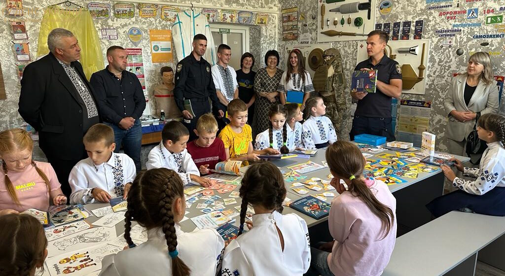 У ліцеї на Коломийщині відкрили ще один Клас безпеки