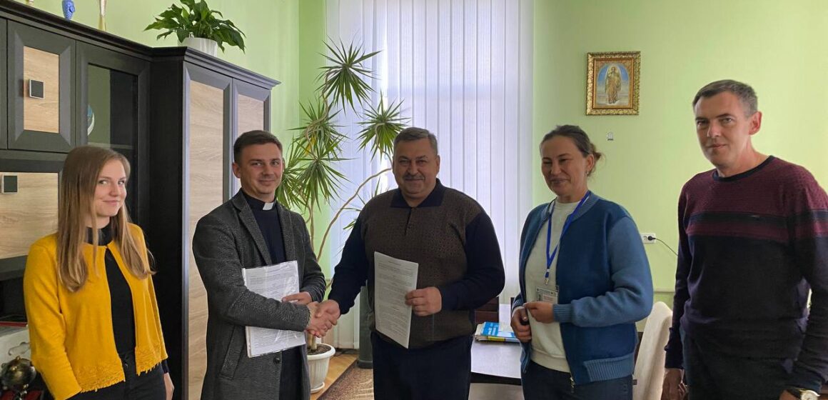 Городенківська міська рада уклала Меморандум про співпрацю із БФ «Карітас Коломия»