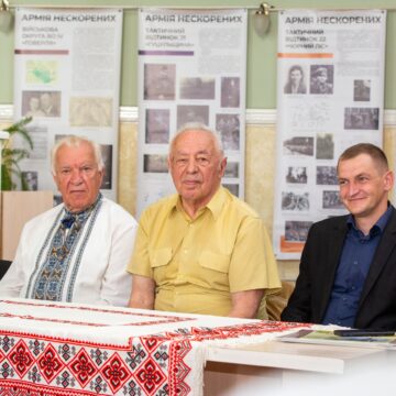 Сьогодні в медичному університеті відбулась просвітницька акція «Боротьба України триває… Армія нескорених».