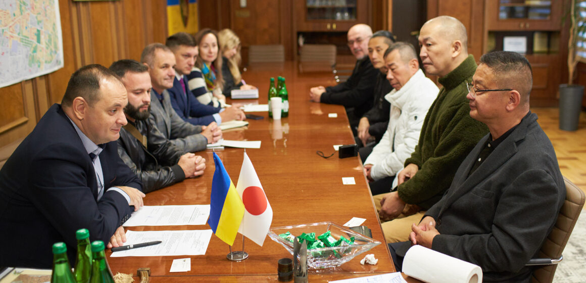 Вперше до Івано-Франківська з робочим візитом завітали гості з Японії