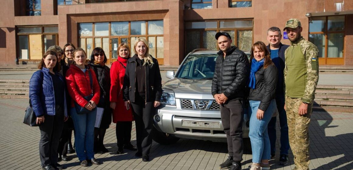 Для потреб новоствореного на Прикарпатті батальйону передали комп’ютерне обладнання та інвентар