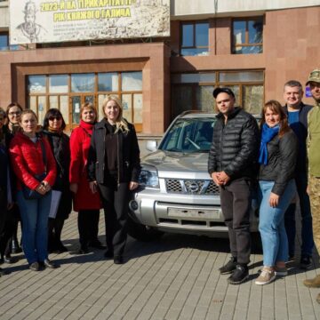Для потреб новоствореного на Прикарпатті батальйону передали комп’ютерне обладнання та інвентар