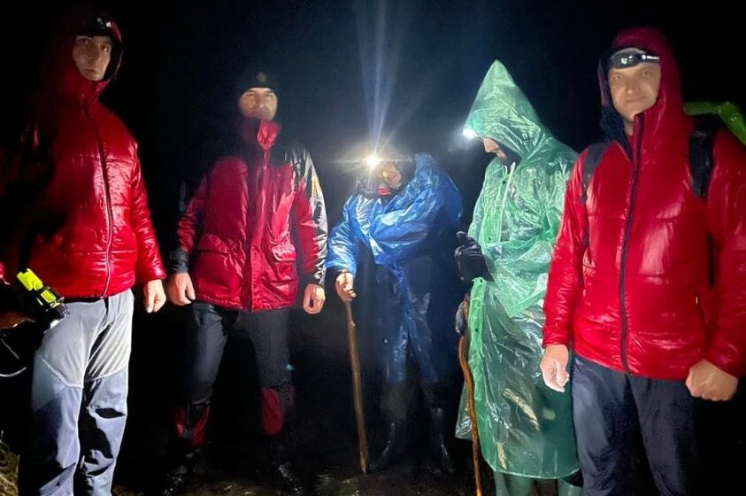 У горах заблукали двоє туристів – їх розшукали рятувальники