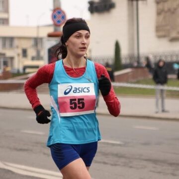 Калуська скороходка Ганна Шевчук здобула «золото» на Кубку України зі спортивної ходьби