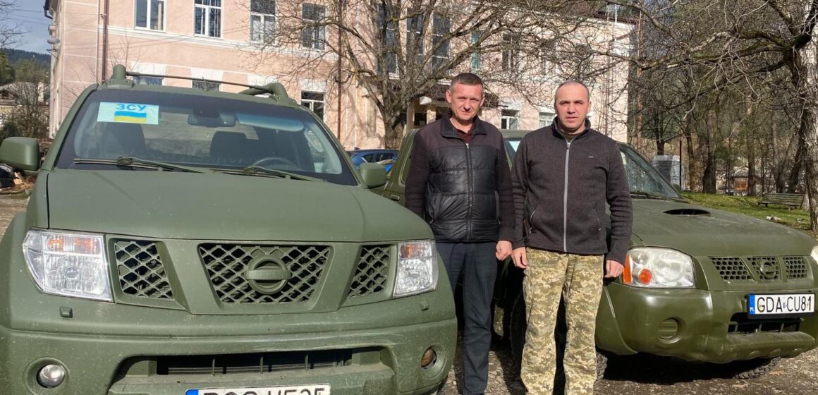 Білоберізька громада придбала та передала захисникам неба позашляховик