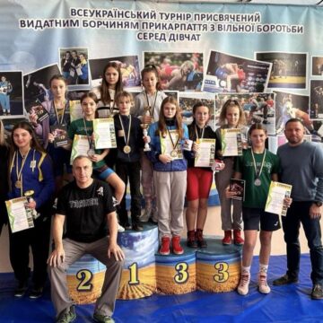 Калуські борчині – серед кращих на Всеукраїнському турнірі