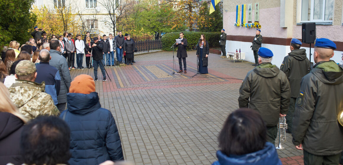 У Івано-Франківську відкрили одразу дві анотаційні дошки загиблим Героям