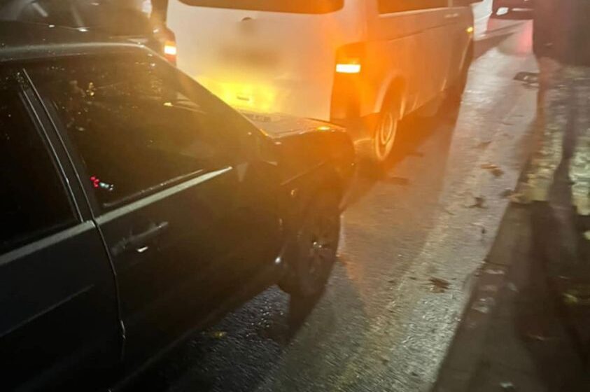Патрульні склали три адмінматеріали на водія, котрий вчинив ДТП
