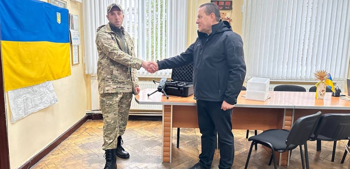 Надвірнянська міська рада закупила та передала чергові квадрокоптери DJI Mavic 3T