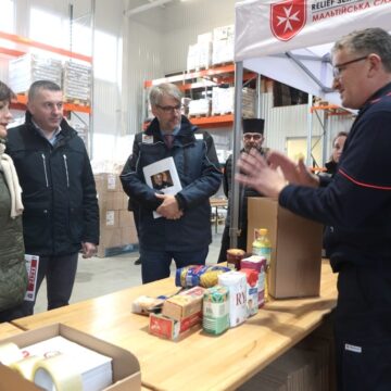 Вантаж гуманітарної допомоги з Прикарпаття відправили на Запоріжжя