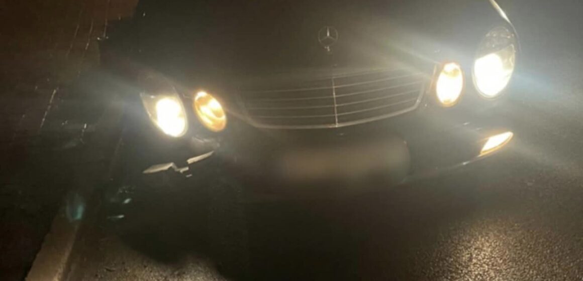 Три адмінматеріали склали патрульні на, ймовірно, нетверезого водія, який спричинив ДТП на вул. Чорновола у Івано-Франківську