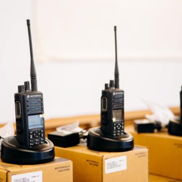 Із Прикарпаття військовим Нацгвардії передали засоби зв’язку