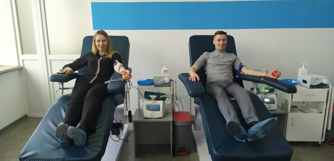 Франківські газовики здали кров для потреб військових