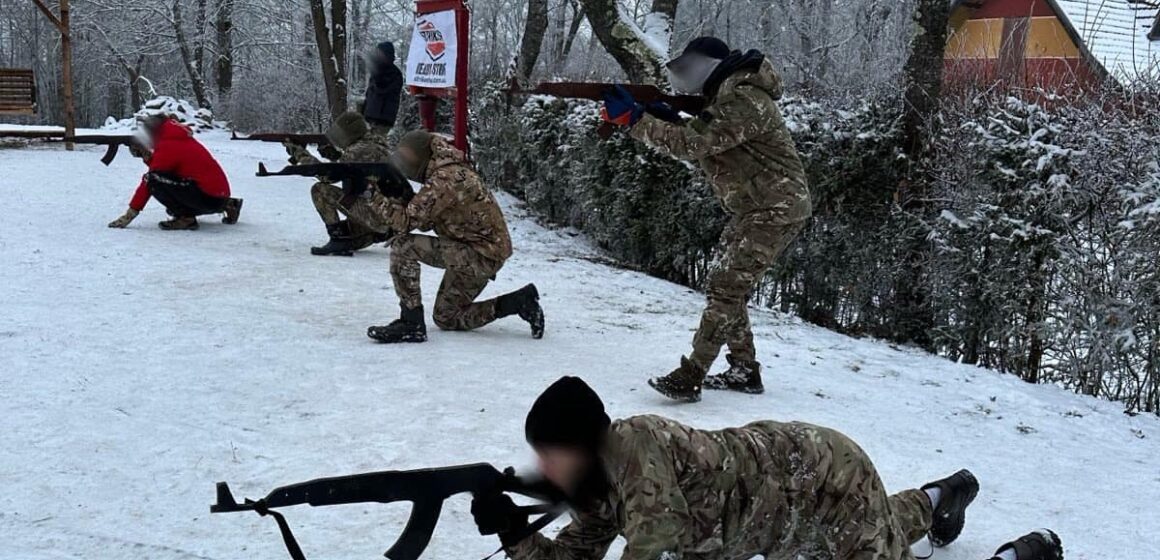 На Прикарпатті провели масштабний військово-польовий зимовий вишкіл (ФОТО)