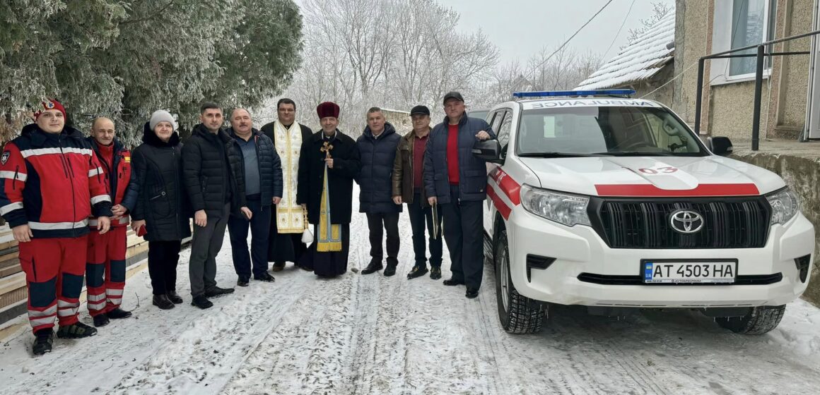 На Городенківщині після ремонту відкрили пункт постійного базування екстреної медичної допомоги