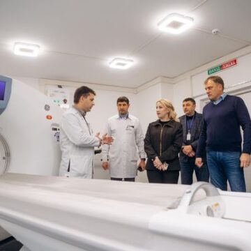 Обласна клінічна лікарня отримала сучасний комп’ютерний томограф GЕ