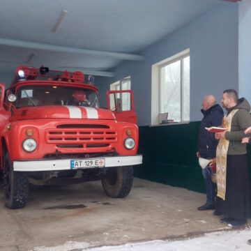 На Коломийщині розпочала діяти ще одна місцева пожежна команда (ФОТО)